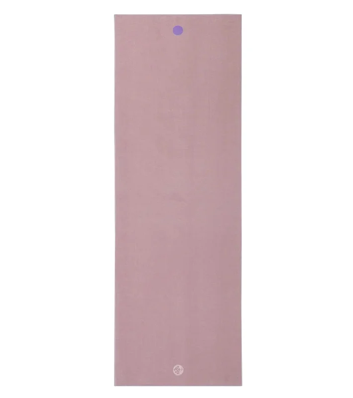 Manduka Yogitoes+ Repreve® Yoga Mat Towel, 71" Elderberry