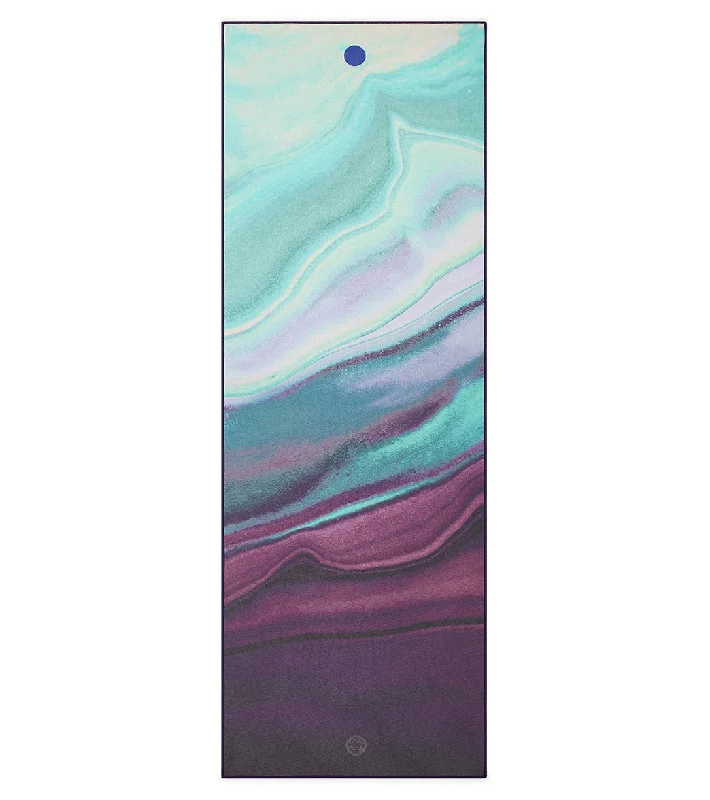 Manduka Yogitoes® Yoga Mat Towel, 71" Amethyst Intuition