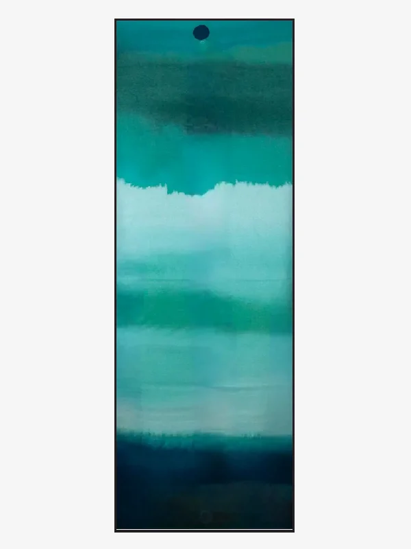 Yoga Accessories At Unbeatable Prices Manduka Yogitoes Yoga Mat Towel - Ocean Sky