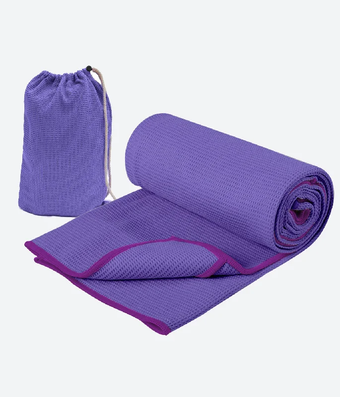 Your Go-To Yoga Essentials Now At Lower Prices Heathyoga Microfiber Silicone Coating Layer Yoga Towel - Purple Your Go-To Yoga Essentials Now At Lower Prices Heathyoga Microfiber Silicone Coating Layer Yoga Towel - Purple