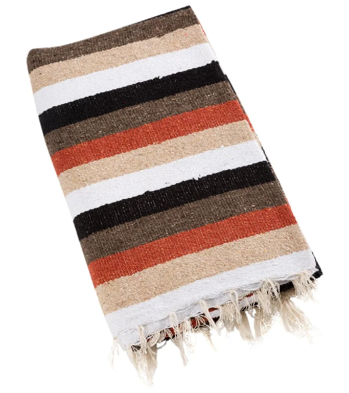 Inner Peace, Outer Savings On Yoga Essentials Native Yoga Natural Two Color Extra Fancy Diamond Yoga Blanket