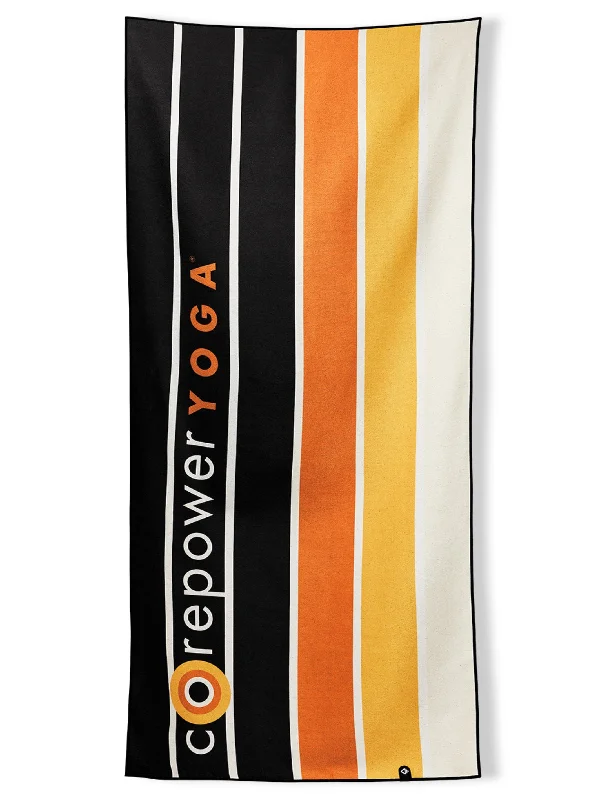Breathe Deeper, Save Bigger On Yoga Must-Haves CorePower Stripe Towel