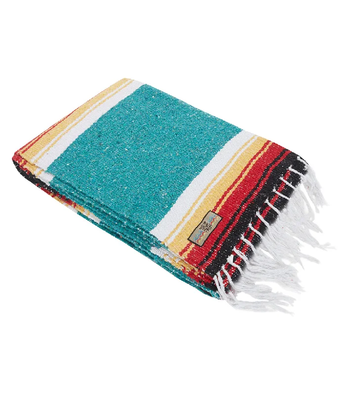 Serenity Starts With Savings On Yoga Accessories West Path Baja Diamond Mexican Yoga Blanket Turquoise Sunset Serenity Starts With Savings On Yoga Accessories West Path Baja Diamond Mexican Yoga Blanket Turquoise Sunset