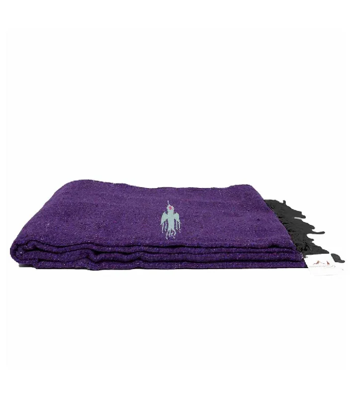 Unbeatable Offers On Yoga Props And Tools West Path Thunderbird Mexican Yoga Blanket Dark Purple Unbeatable Offers On Yoga Props And Tools West Path Thunderbird Mexican Yoga Blanket Dark Purple
