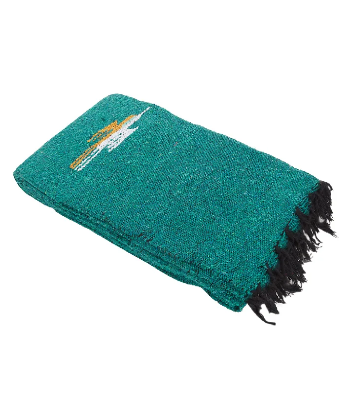 Feel Grounded With Yoga Mats At Discounted Prices West Path Thunderbird Mexican Yoga Blanket Teal Feel Grounded With Yoga Mats At Discounted Prices West Path Thunderbird Mexican Yoga Blanket Teal