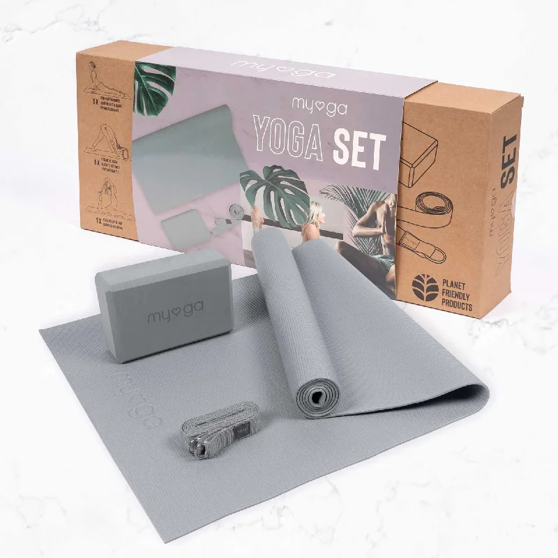 Limited-Stock Sale On Yoga Must-Haves Yoga Starter Kit - Grey