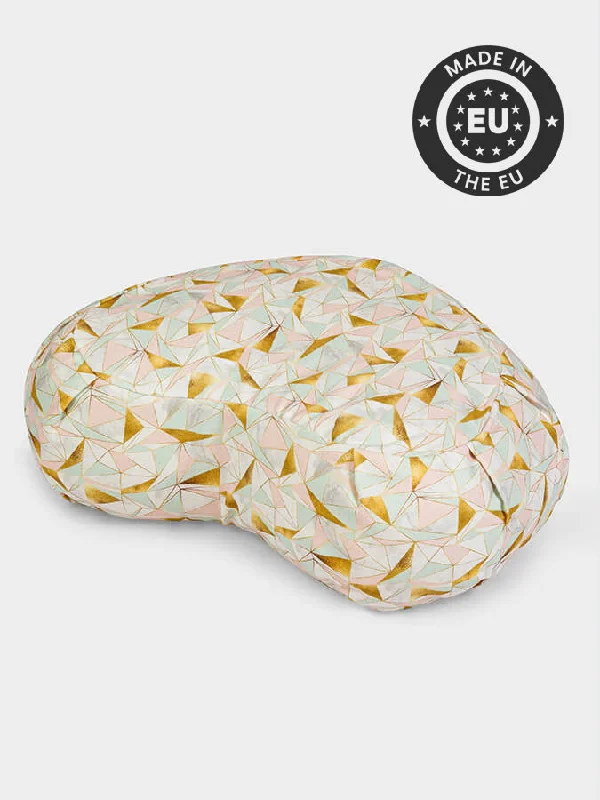 Elevate Your Practice With Discounted Yoga Gear Yoga Studio EU Crescent Buckwheat Designed Meditation Cushion - Abstract Collection Elevate Your Practice With Discounted Yoga Gear Yoga Studio EU Crescent Buckwheat Designed Meditation Cushion - Abstract Collection