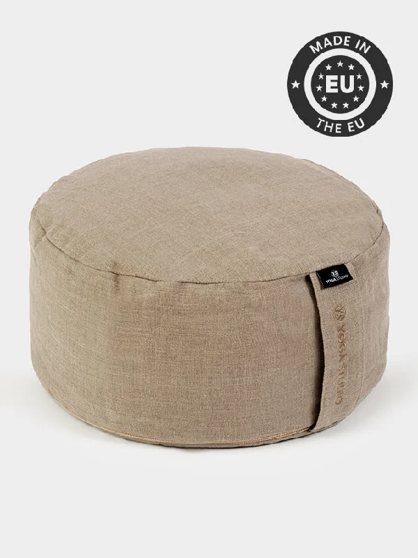 Your Yoga Journey Starts With Savings Yoga Studio EU Cylinder Buckwheat Linen Meditation Cushion Your Yoga Journey Starts With Savings Yoga Studio EU Cylinder Buckwheat Linen Meditation Cushion
