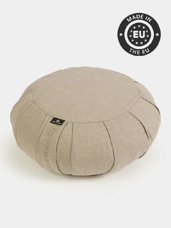 Best-Selling Yoga Accessories Now More Affordable Yoga Studio Organic Buckwheat Round Linen Meditation Zafu Cushion Best-Selling Yoga Accessories Now More Affordable Yoga Studio Organic Buckwheat Round Linen Meditation Zafu Cushion