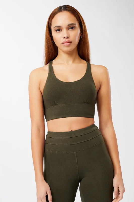 Unbeatable Deals On Breathable Yoga Apparel New Studio Bra (Jungle)