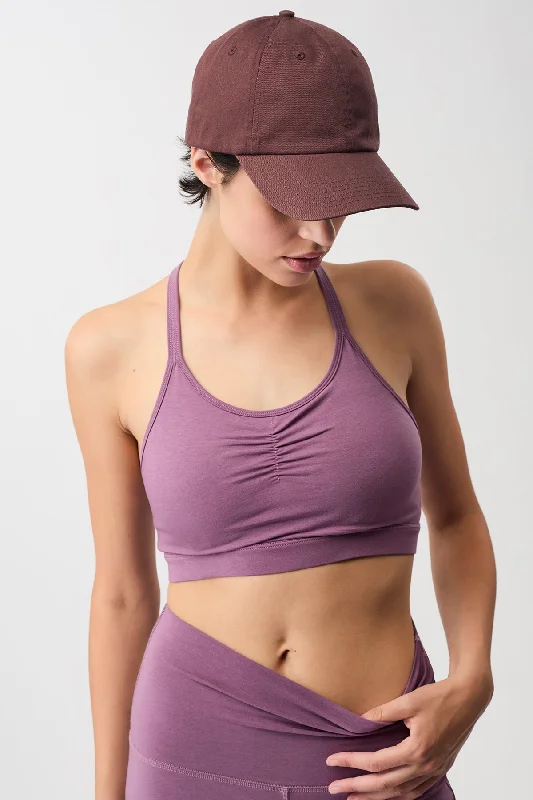 Affordable Activewear Designed For Movement Infinity Bra (Grape)