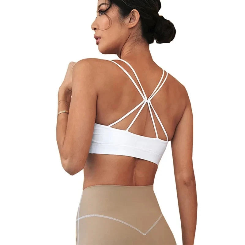 Stretch Your Limits, Not Your Wallet Double Strap Yoga Bra