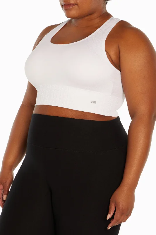 Namaste And Save On Yoga Apparel Cathy Seamless Sports Bra (Plus Size)