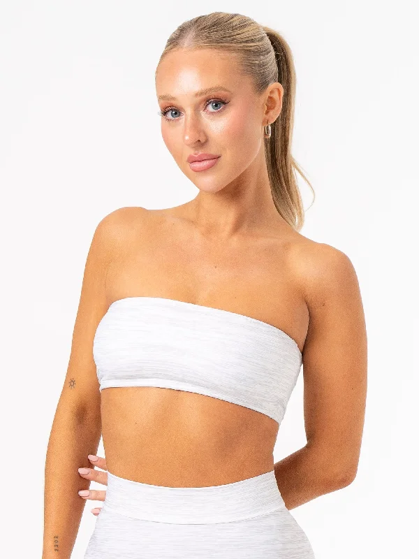 Performance Meets Savings In Our Yoga Wear Sale NKD Bandeau - Grey Marl