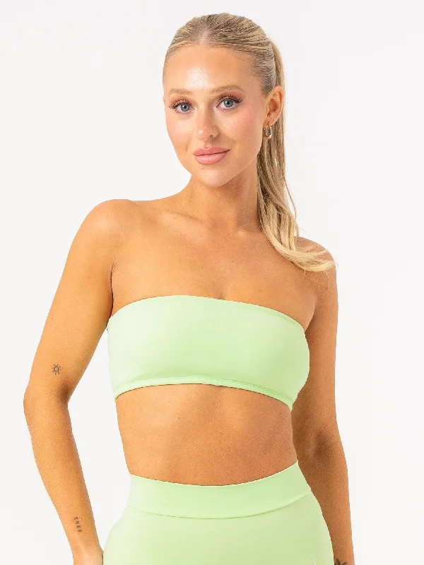Namaste And Save On Yoga Apparel NKD Bandeau - Lime