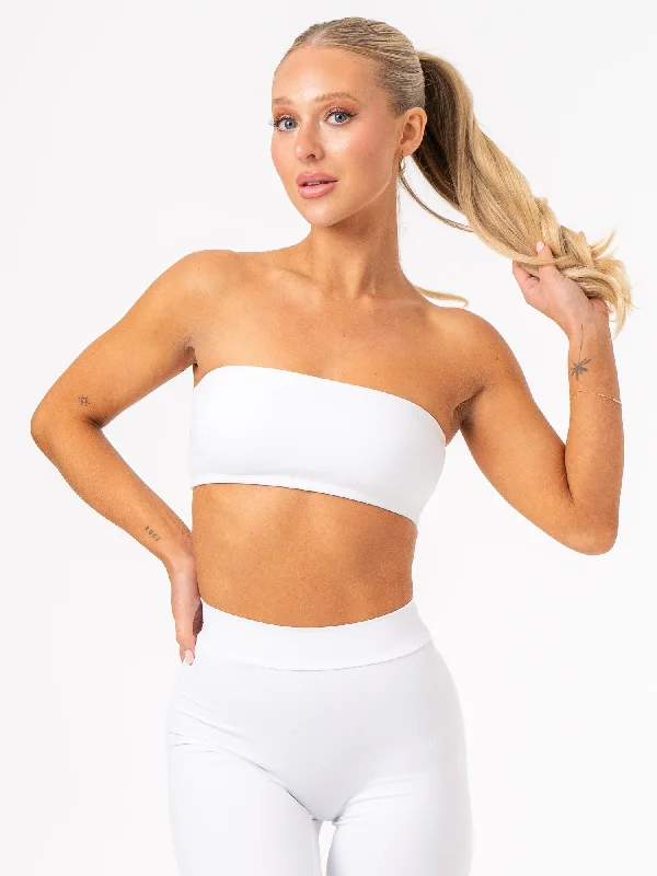 Look Good, Feel Good, And Save Big NKD Bandeau - White