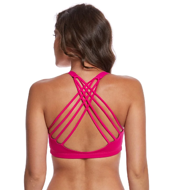 Onzie Chic Yoga Sports Bra Summer Rose