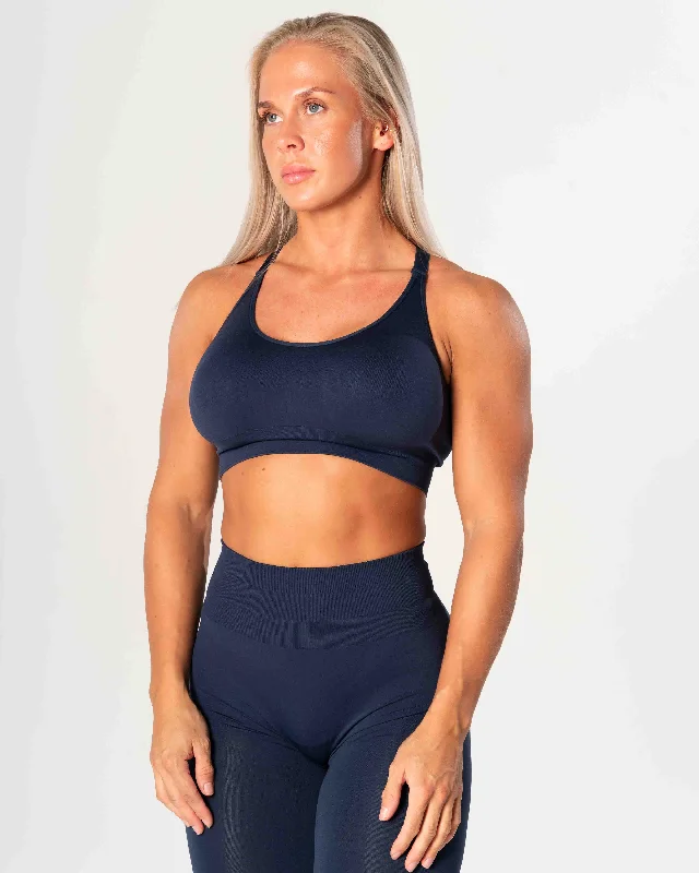 Stretch, Move, And Save On Yoga Clothing Prime Scrunch Top - Blue