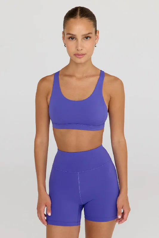 Fashionable Yoga Apparel Now On Sale SKINLUXE TANK SPORTS BRA - GRAPE