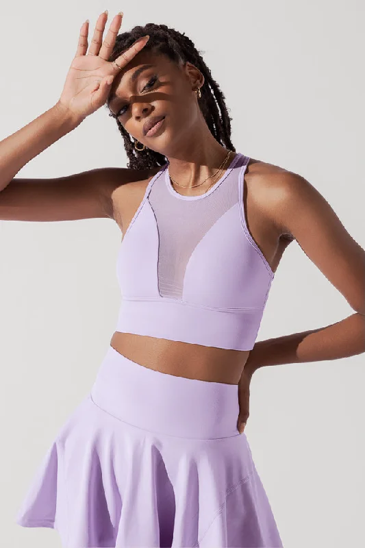Performance Meets Savings In Our Yoga Wear Sale Stellar Bra - Digital Lavender