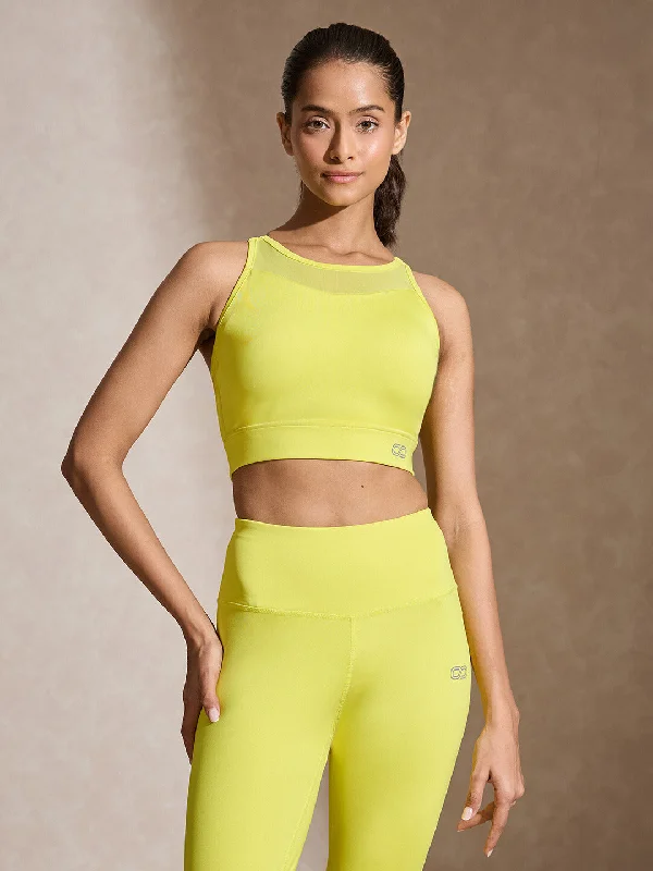 Premium Yoga Wear At Special Discounts Ultimate Sports Bra Lime