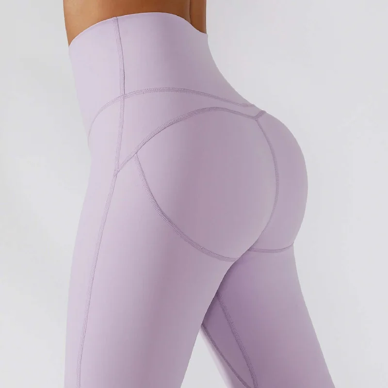 purple trousers