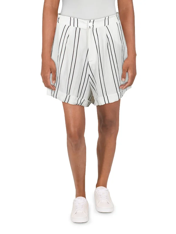 Flow Into Savings With Trendy Yoga Apparel Besara Womens Striped Cuffed Casual Shorts Flow Into Savings With Trendy Yoga Apparel Besara Womens Striped Cuffed Casual Shorts