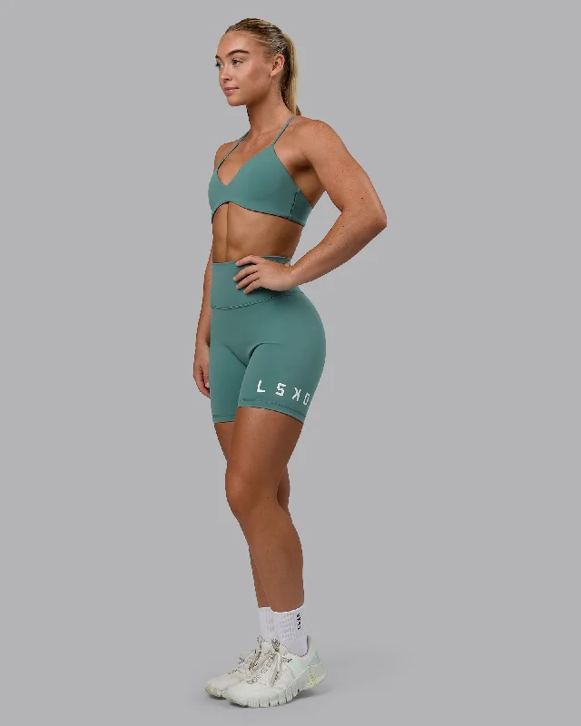 The Perfect Blend Of Comfort And Savings Evolved Mid-Length Shorts - Sagebrush-White The Perfect Blend Of Comfort And Savings Evolved Mid-Length Shorts - Sagebrush-White