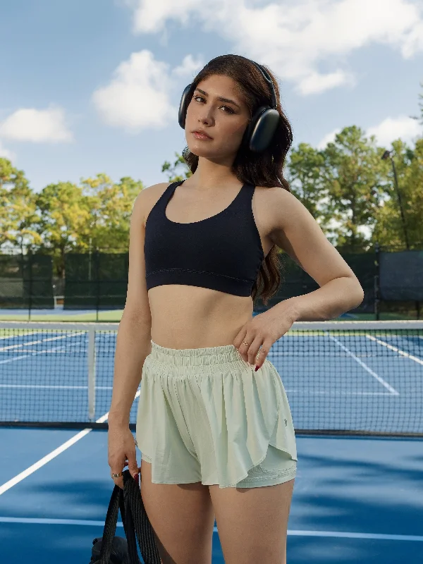 Ultimate Comfort And Style Now At Lower Prices Free Flow High-Rise Short With Inside Biker Shorts - Green Ultimate Comfort And Style Now At Lower Prices Free Flow High-Rise Short With Inside Biker Shorts - Green