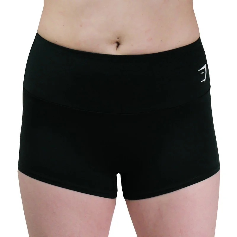 Limited-Stock Sale On Yoga Tops And Leggings Gymshark Quad Womens Short Training Tights - Black