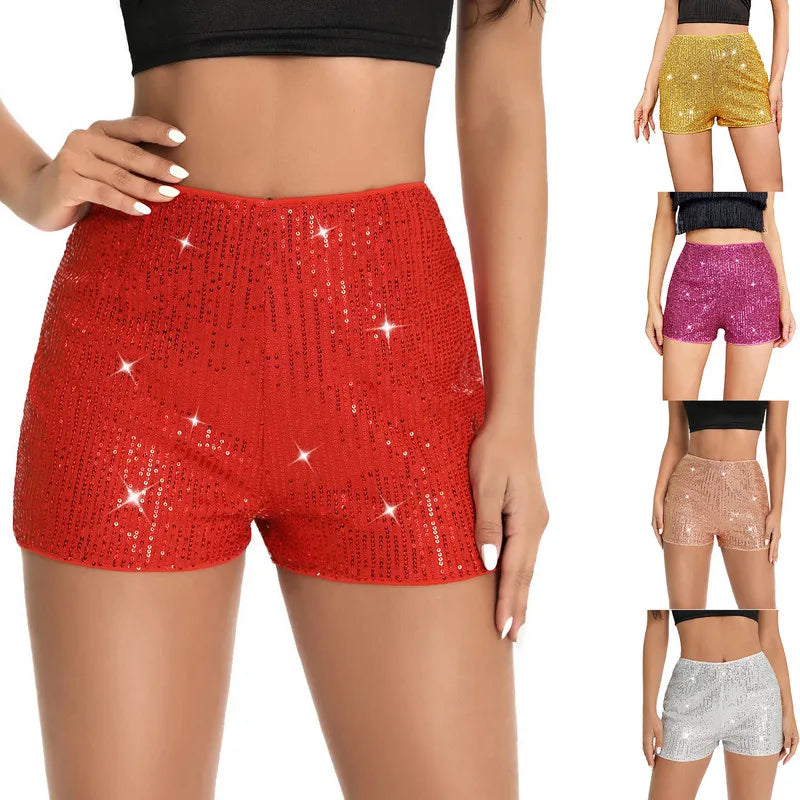 Yoga Apparel Designed For Movement At Lower Prices New Women Sequins Shorts