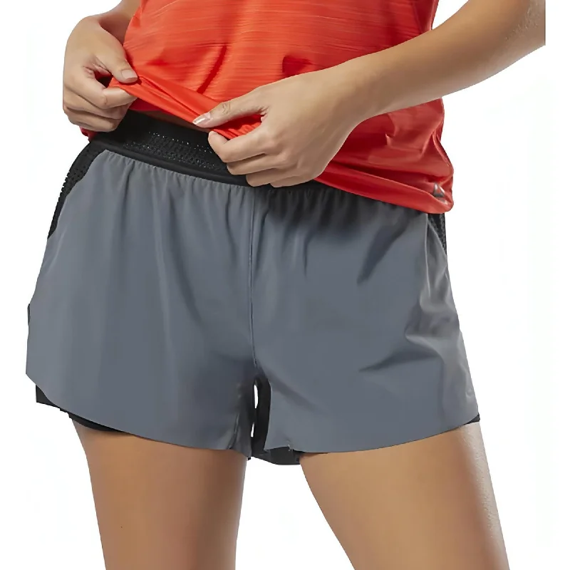 Limited-Time Savings On Yoga Leggings And Tops Reebok Epic 2 In 1 Womens Training Shorts - Grey Limited-Time Savings On Yoga Leggings And Tops Reebok Epic 2 In 1 Womens Training Shorts - Grey