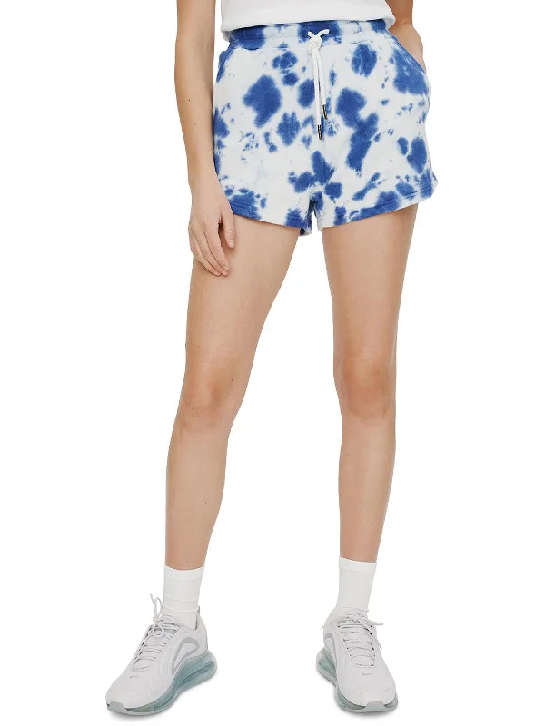 Your Yoga Wardrobe, Upgraded For Less Womens Tie Dye Cotton Casual Shorts
