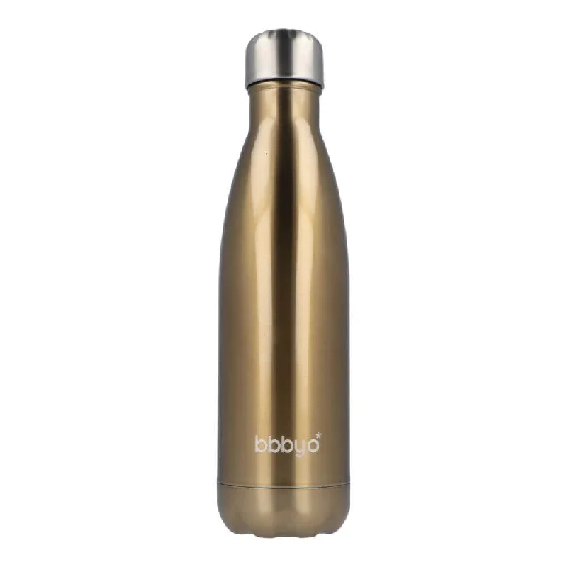 Limited-Time Yoga Gear Sale BBBYO Stainless Steel Water Bottle 500ml - Gold
