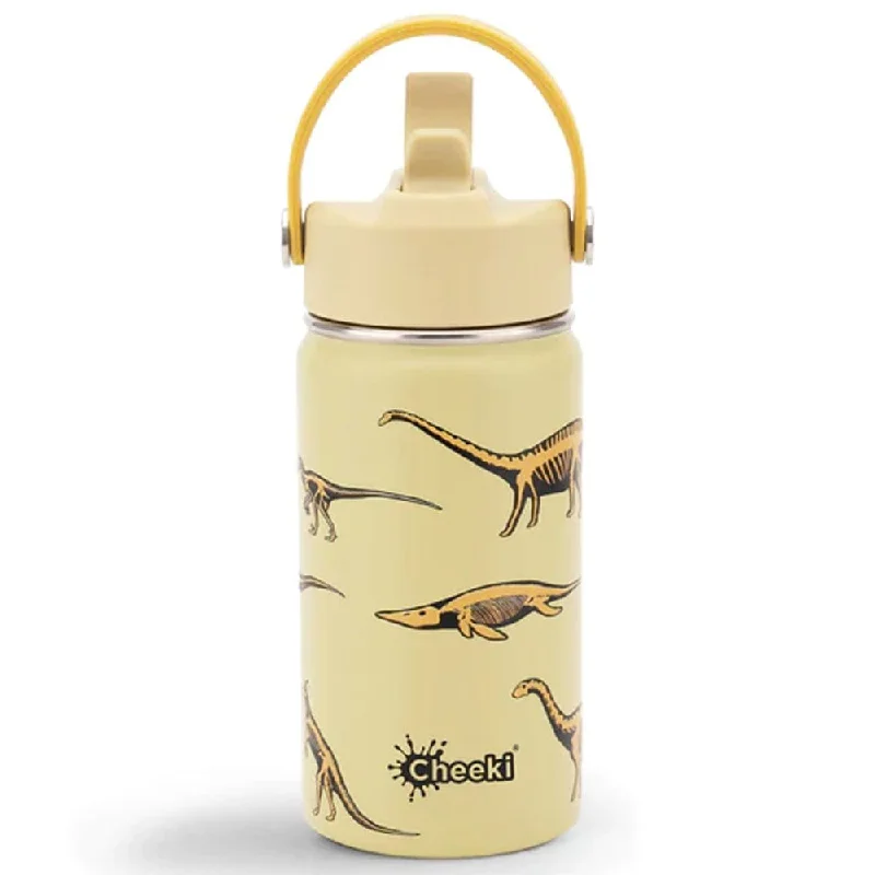 Breathe Deeper, Save Bigger On Yoga Must-Haves Cheeki Insulated Little Adventurer Kids Water Bottles 400ml - Dinosaur Breathe Deeper, Save Bigger On Yoga Must-Haves Cheeki Insulated Little Adventurer Kids Water Bottles 400ml - Dinosaur