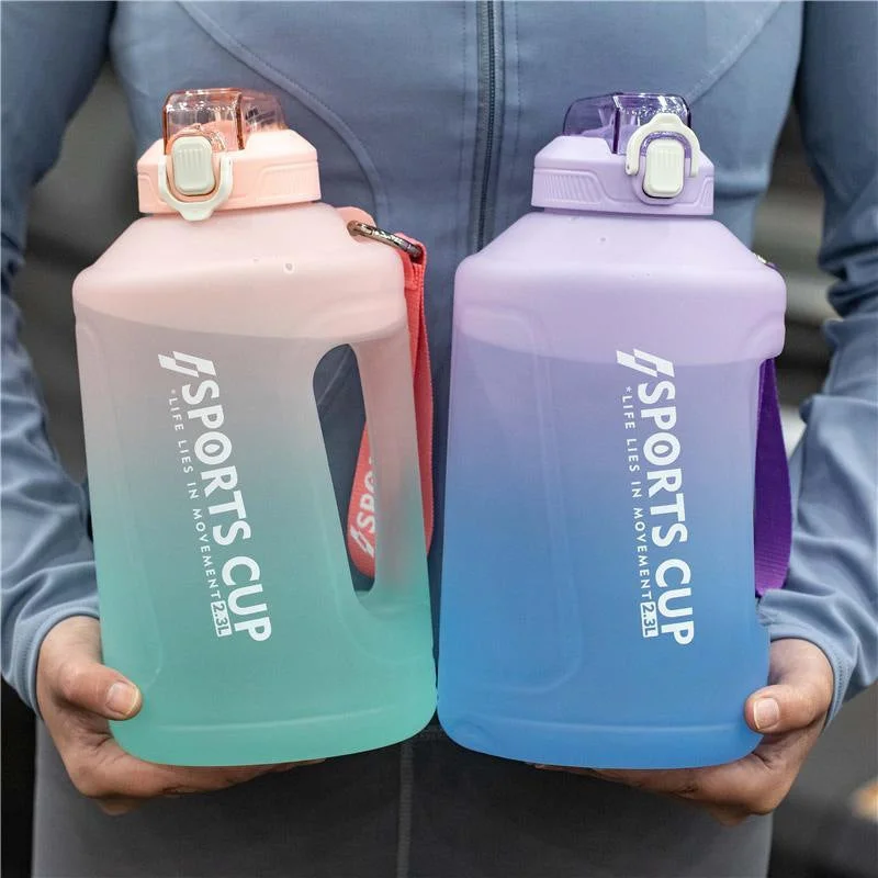 Strengthen Your Practice With Affordable Yoga Gear Extra Large Capacity Cup With Straw Fitness Sports Water Bottle Fitness Big Bottles Strengthen Your Practice With Affordable Yoga Gear Extra Large Capacity Cup With Straw Fitness Sports Water Bottle Fitness Big Bottles