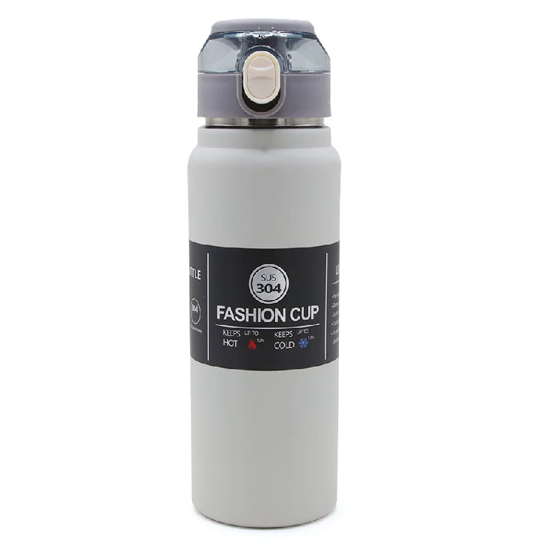 Find Your Flow With Our Yoga Sale Fashion Water Bottle - White