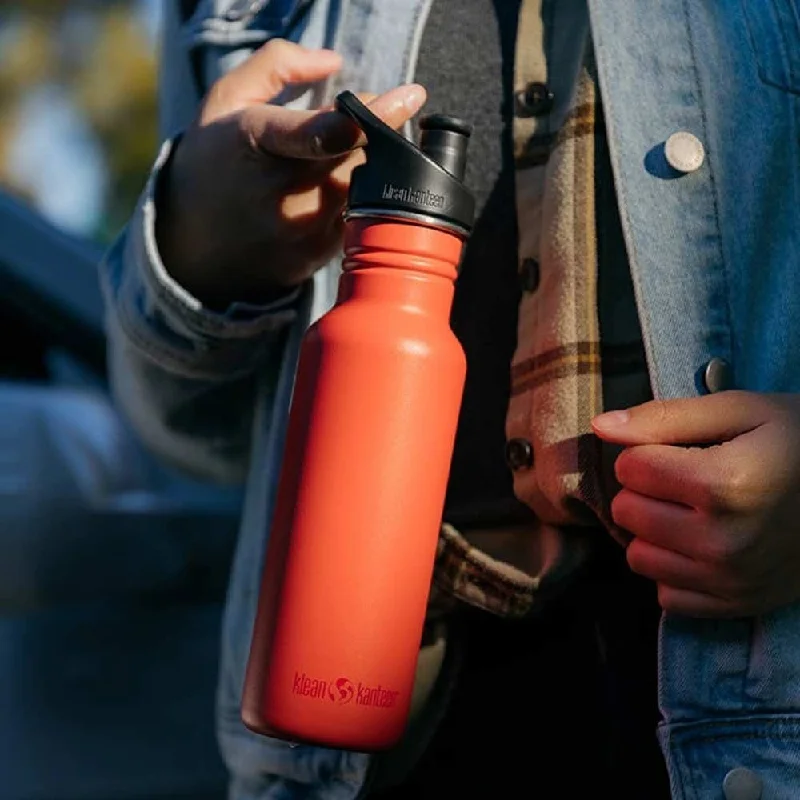Deepen Your Practice With Budget-Friendly Accessories Klean Kanteen 18oz 532ml Classic Water Bottle Sport Cap Deepen Your Practice With Budget-Friendly Accessories Klean Kanteen 18oz 532ml Classic Water Bottle Sport Cap