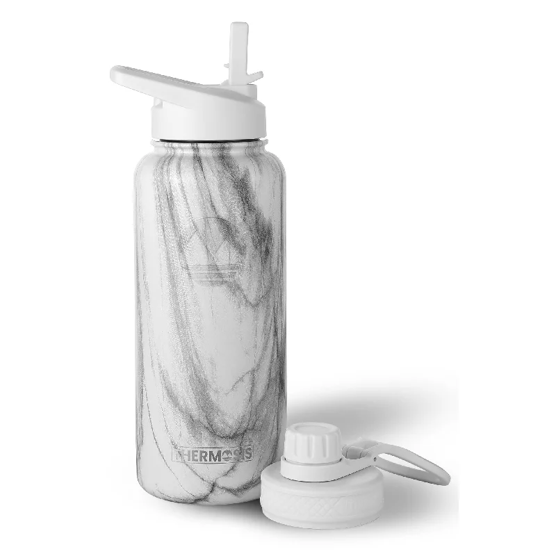 From Mat To Movement, Shop Yoga Deals Insulated (32oz) Stainless Steel Water Bottle - Carrara Marble From Mat To Movement, Shop Yoga Deals Insulated (32oz) Stainless Steel Water Bottle - Carrara Marble