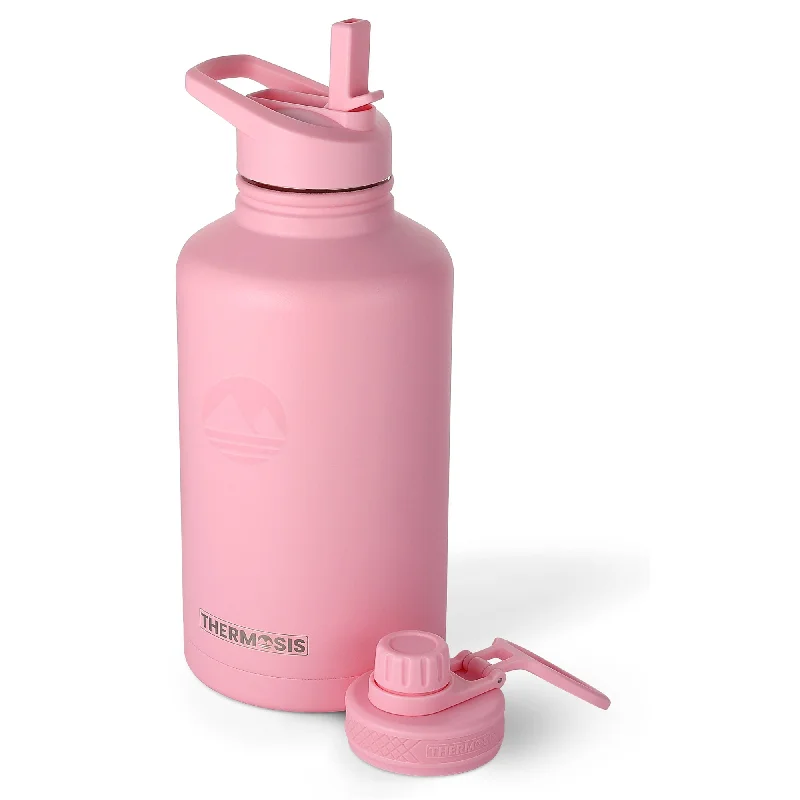 Limited-Stock Sale On Yoga Must-Haves Insulated (64oz) Stainless Steel Water Bottle - Pink Limited-Stock Sale On Yoga Must-Haves Insulated (64oz) Stainless Steel Water Bottle - Pink