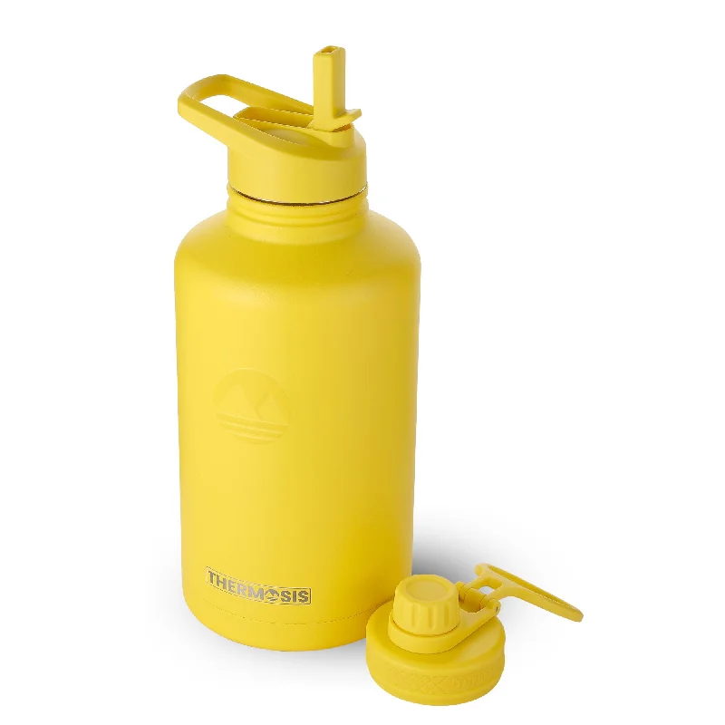 Perfect Your Pose With Top Yoga Accessories At Lower Prices Insulated (64oz) Stainless Steel Water Bottle - Yellow Perfect Your Pose With Top Yoga Accessories At Lower Prices Insulated (64oz) Stainless Steel Water Bottle - Yellow