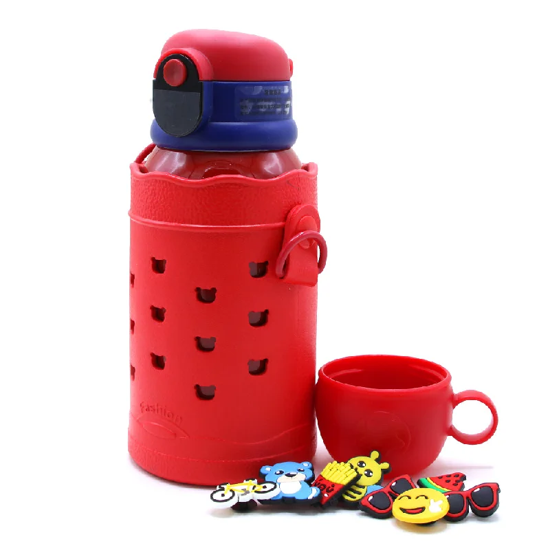 The Perfect Fit For Your Yoga Journey, Now On Sale Water Bottle - Red