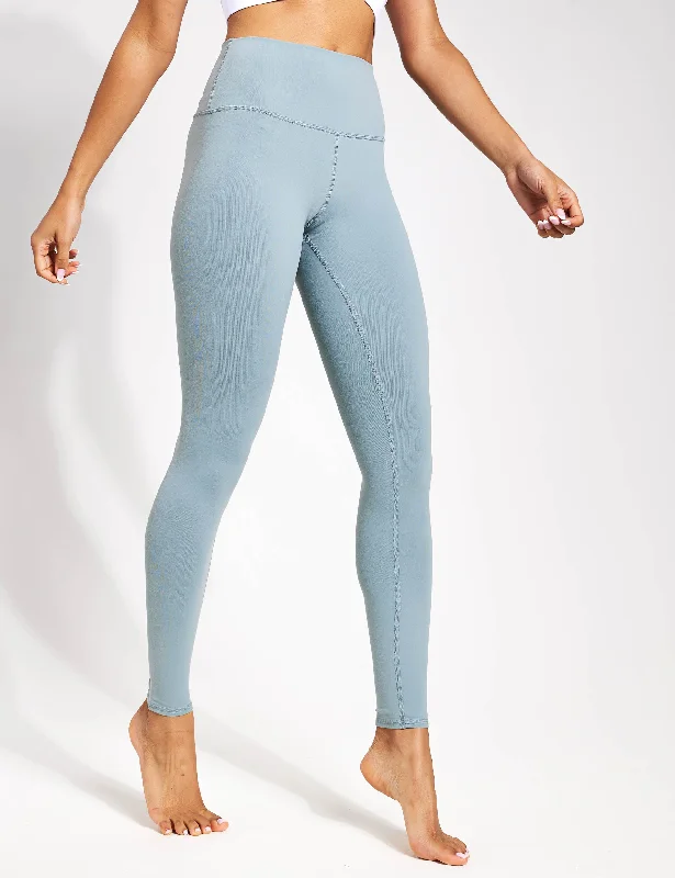 Breathe, Stretch, And Save On Yoga Apparel High Waisted Airbrush Legging - Cosmic Grey Breathe, Stretch, And Save On Yoga Apparel High Waisted Airbrush Legging - Cosmic Grey