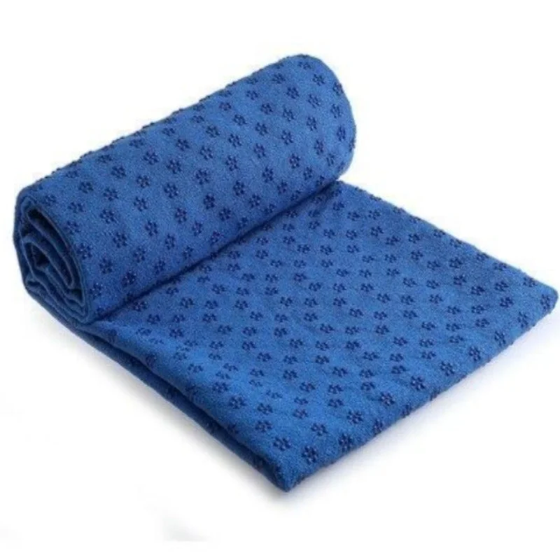 Find Your Flow With Our Yoga Sale Blue yoga grip towel