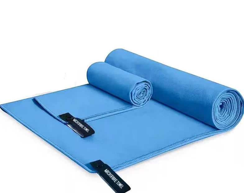 Balance Comfort And Cost With Yoga Discounts Blue yoga towel