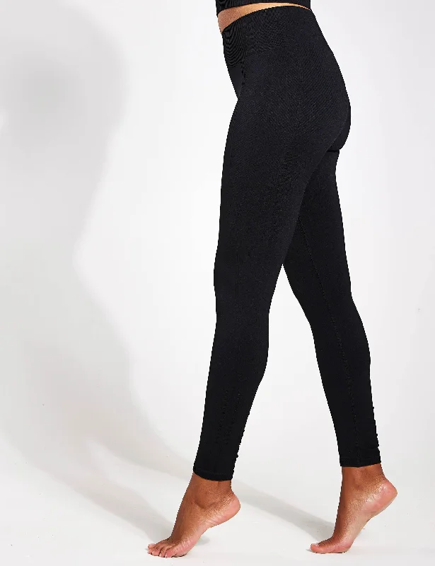 Yoga Wear At Unbeatable Prices India Seamless Legging - Black