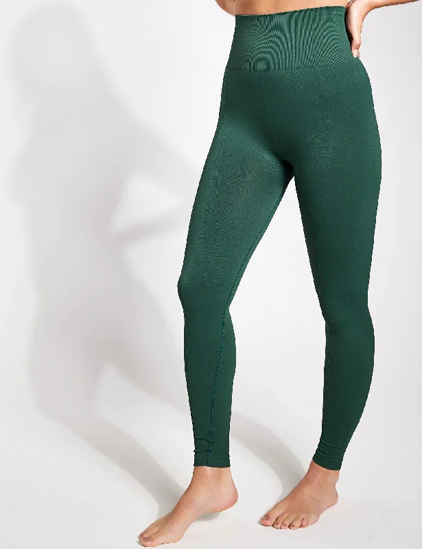 Namaste And Save On Yoga Apparel Naisha Seamless Legging - Moss