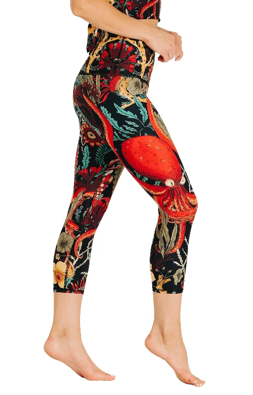 Elevate Your Style And Practice For Less Coral My Name Printed Yoga Crops by Yoga Democracy Elevate Your Style And Practice For Less Coral My Name Printed Yoga Crops by Yoga Democracy