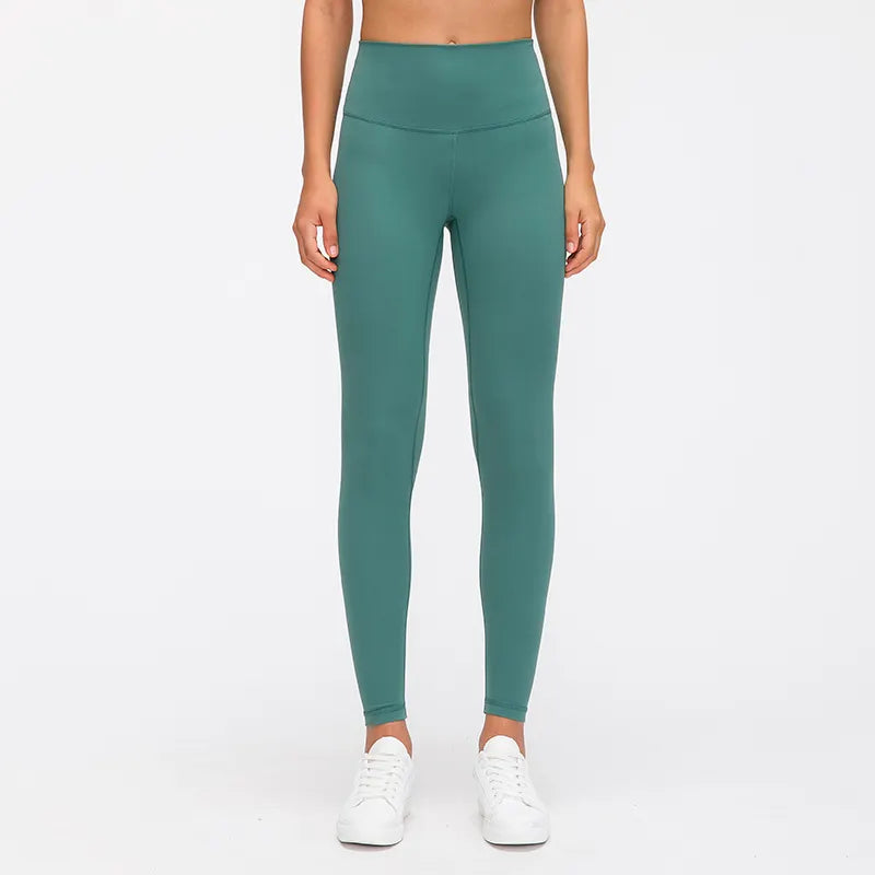 Breathe Easy In Comfortable Yoga Outfits Dark Green yoga leggings