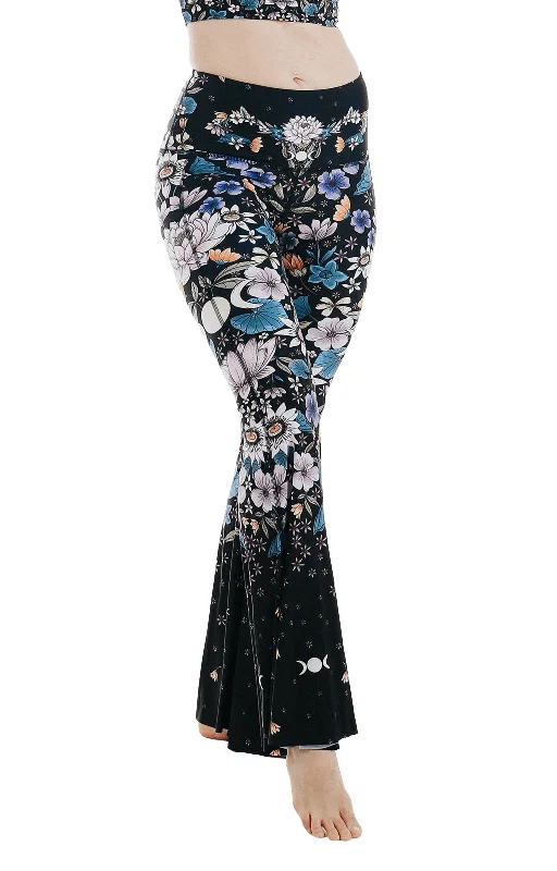 Premium Yoga Wear At Special Discounts Divine Feminine Printed Bell Bottoms by Yoga Democracy Premium Yoga Wear At Special Discounts Divine Feminine Printed Bell Bottoms by Yoga Democracy
